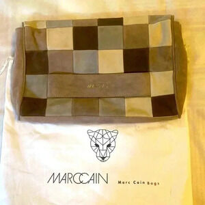 Marc  Cain soft suede hand bag (made in Italy 🇮🇹)
